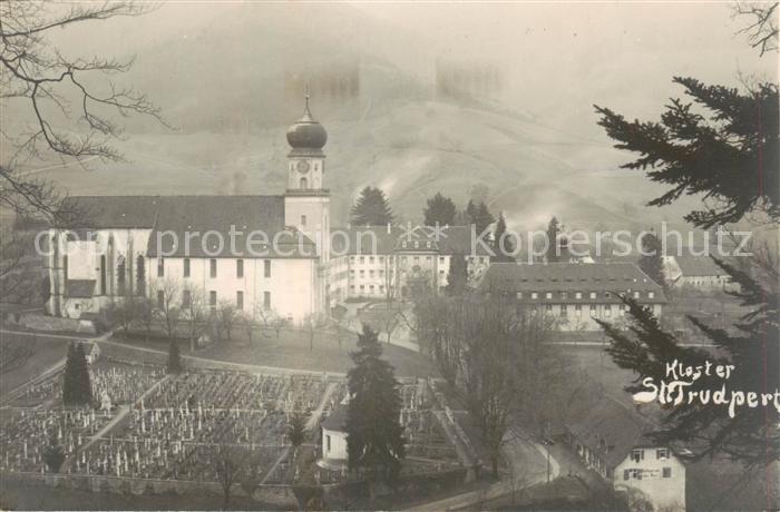 St Trudpert Kloster Muenstertal Kloster Aussenansicht