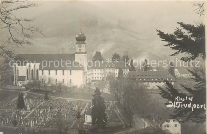 St Trudpert Kloster Muenstertal Kloster Aussenansicht