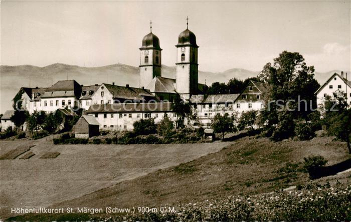 St Maergen Teilansicht m. Kirche