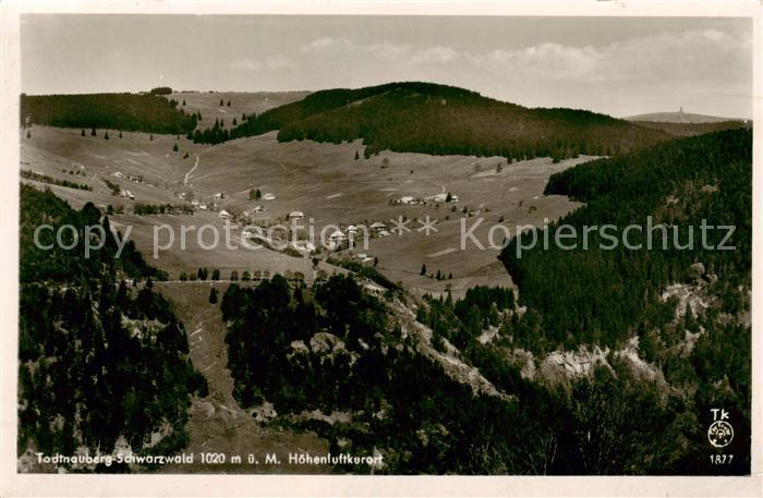 Todtnauberg Schwarzwald BW Gesamtansicht