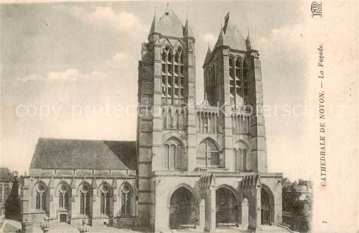 Noyon 60 Cathedrale de Noyon - La Fragade