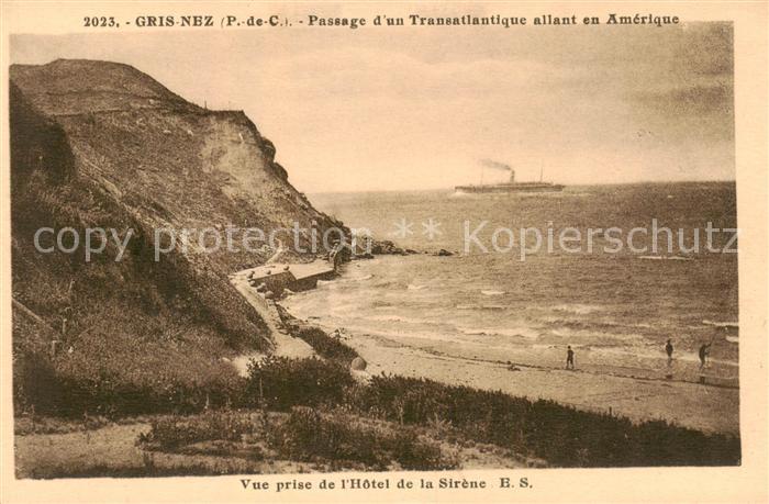 Cap Gris-Nez 62 Vue prise de l Hotel de la Sirene