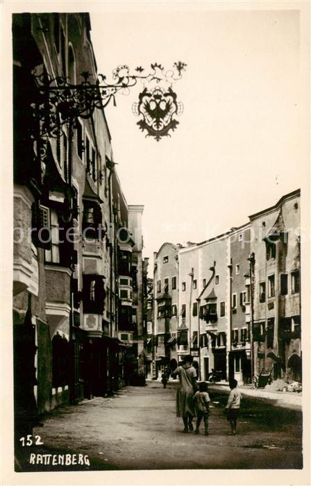 Rattenberg Inn Teilansicht Strasse - Gasse