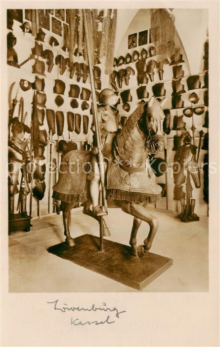 Wilhelmshoehe Kassel Loewenburg Ruestkammer