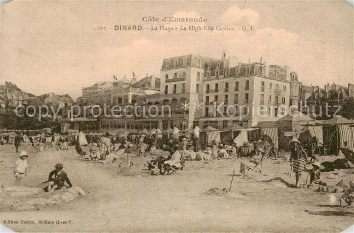 Dinard 35 Strand u. High-Life Casino