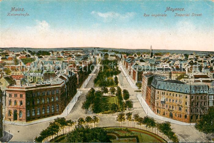 Mainz Rhein Kaiserstrasse