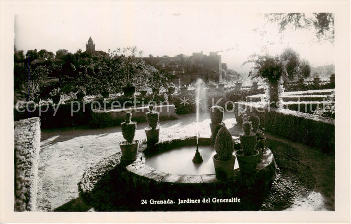 Granada Andalucia ES Jardines del Generalife