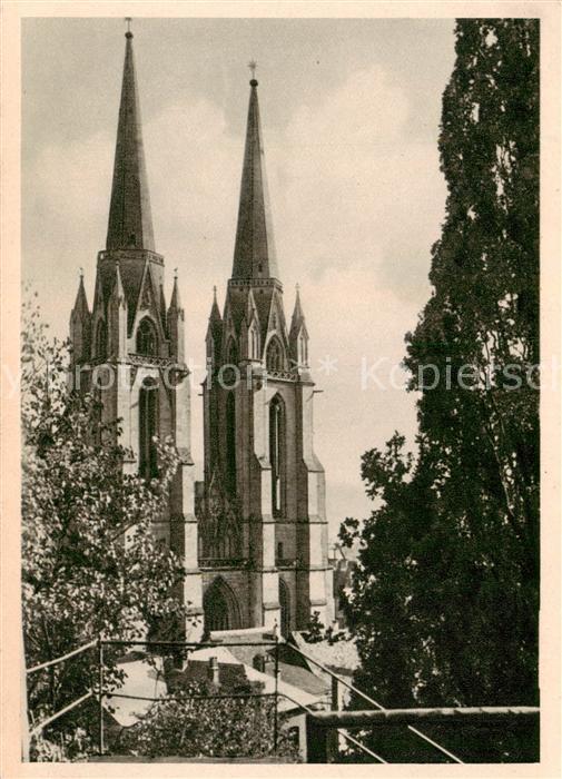 Marburg Lahn St.-Elisabeth-Kirche Aussenansicht