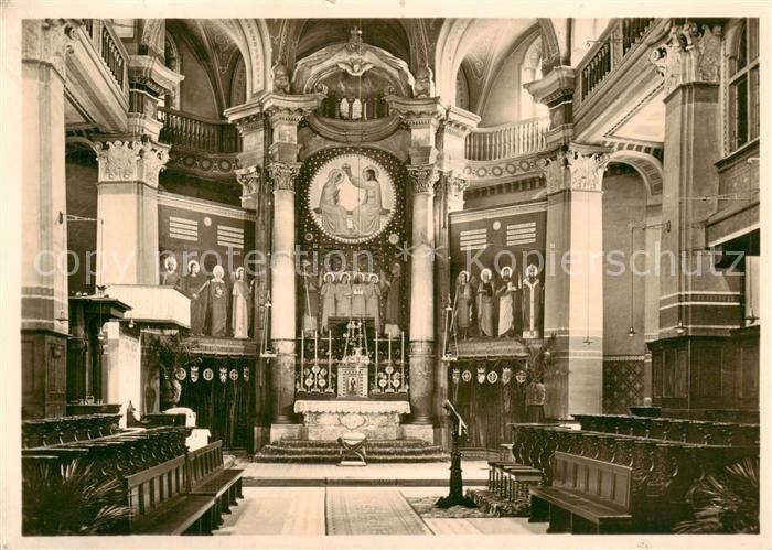 Beuron Donautal Erzabtei Beuron - Chor der Kirche - Innenansicht