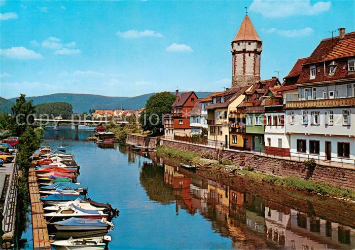 Wertheim Main Partie am Main u. Tauber - Anlegestelle