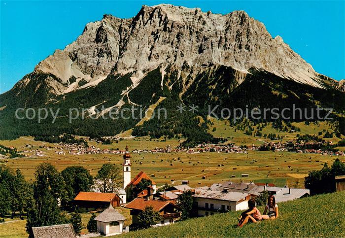 Lermoos Tirol AT Lermoos m. Zugspitze