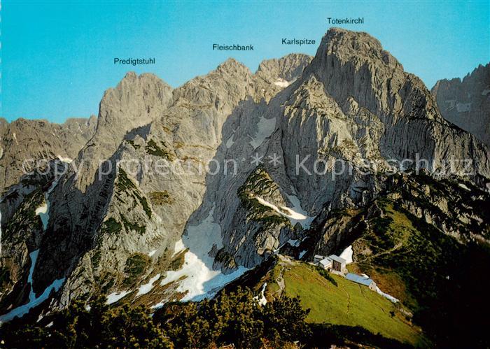 Stripsenjochhaus 1580m Tirol AT Stripsenjoch - Wilder Kaiser
