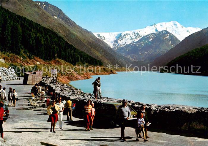 Kaunertal Tirol AT Kaunertalkraftwerk Steinschuettdamm