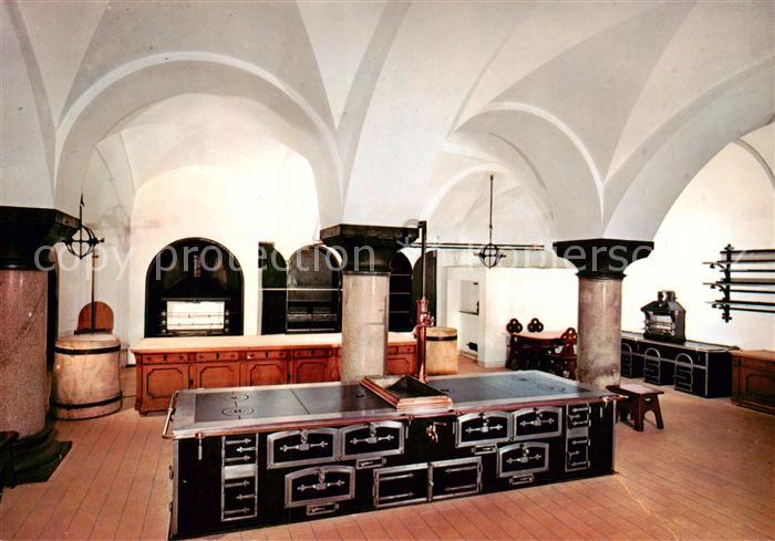 Schloss Neuschwanstein Schlosskueche Innenansicht
