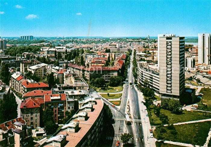 Zemun Semlin Zimony Belgrad Belgrade Beograd Serbija Teilansicht
