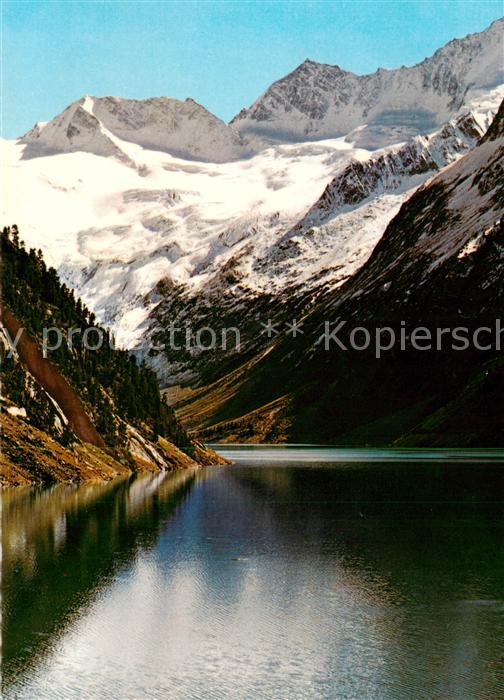 Schlegeis-Stausee Zillertal Tirol AT Stausee m. Breitnock