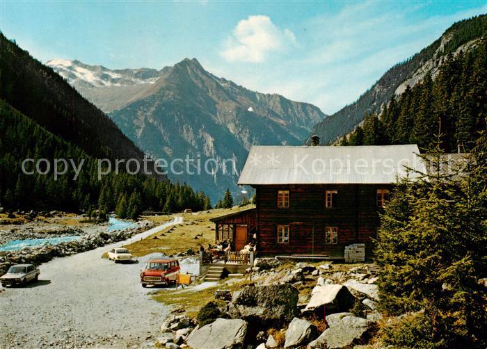 Zillergrund Alpengasthof Baerenbad Aussenansicht