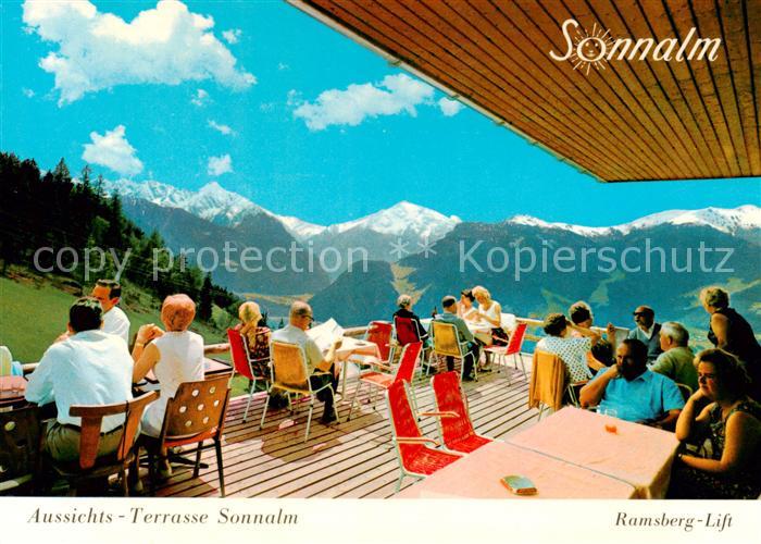 Ramsberg Zillertal BErg-Restaurant Sonnalm Aussichts-Terrasse