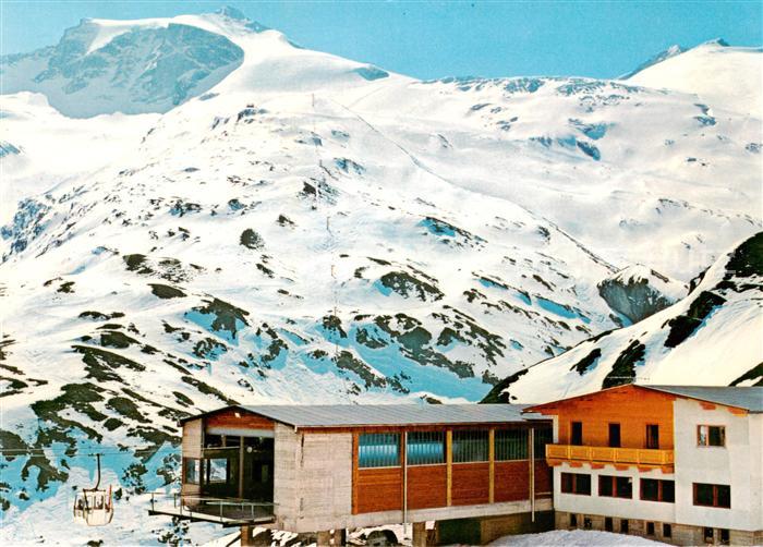 Hintertux Zillertal Hintertuxer Gletscherbahn Mittelstation m. Sommerbergalm