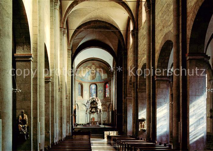 Glees Benediktinerabtei Maria Laach Innenansicht