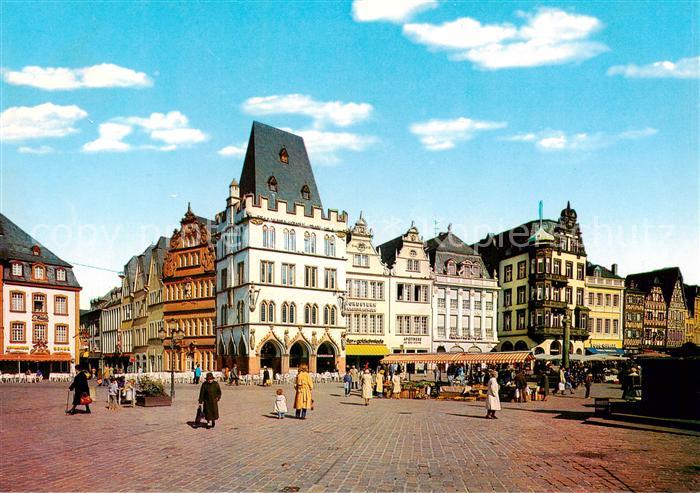TRIER  CITY Hauptmarkt m. Steipe