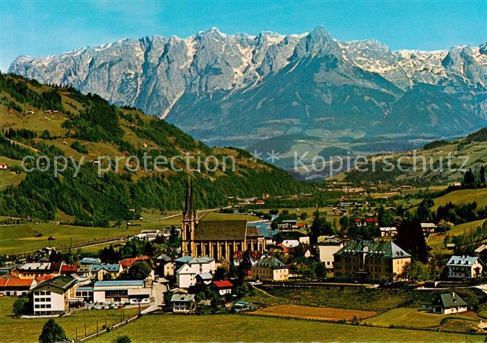 St Johann Pongau Panorama mit Tennengebirge