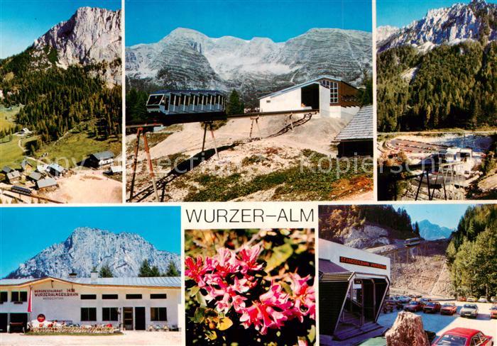 Spital Pyhrn AT Wurzer Alm Standseilbahn Teilansichten