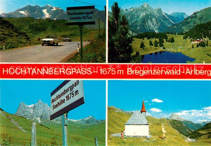 Arlberg AT Hochtannbergpass Bregenzerwald Kapelle