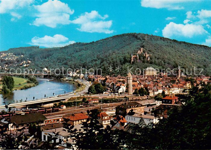 Wertheim Main Blick vom Wartberg