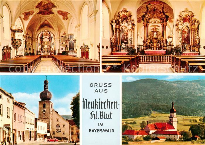 Neukirchen Heilig Blut Kirche Inneres Panorama