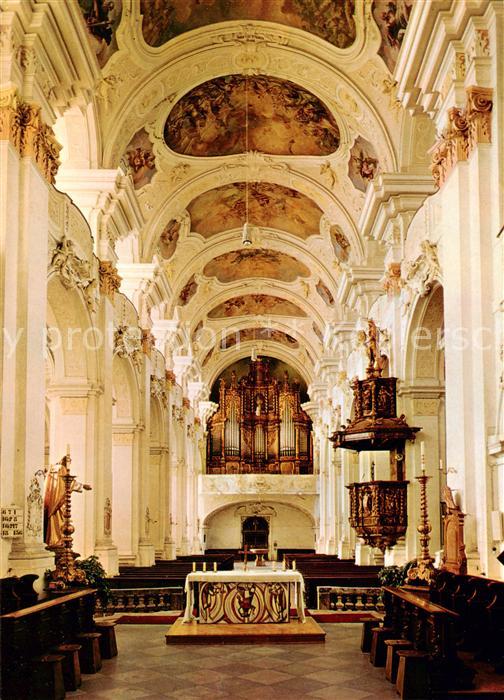 Niederalteich Donau Kirche Inneres