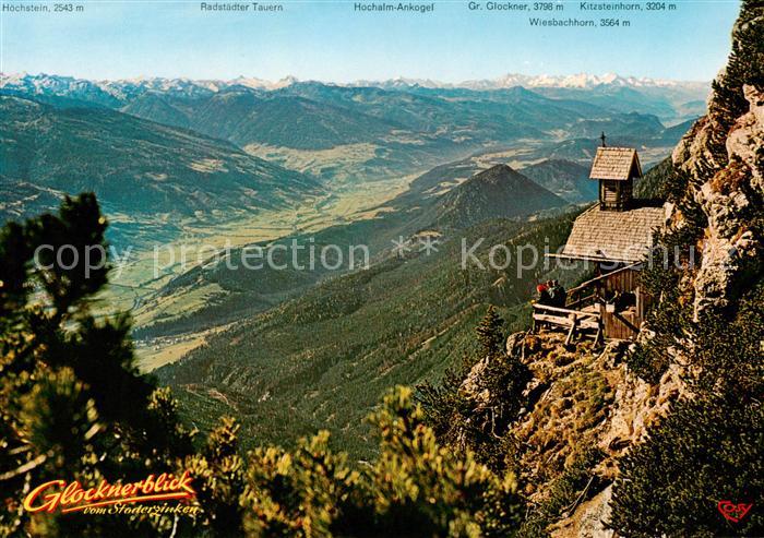 Groebming Steiermark AT Friedenskirchlein mit Hohen Tauern