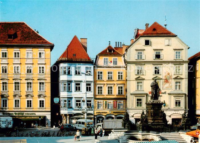 Graz  Steiermark AT Hauptplatz Erzherzog Johann Denkmal