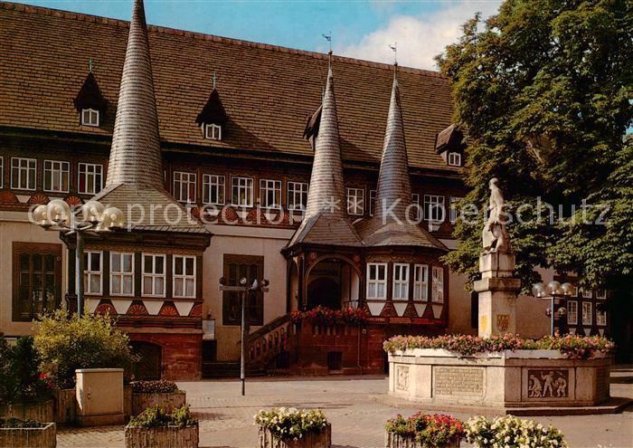 Einbeck Niedersachsen Rathaus Brunnen