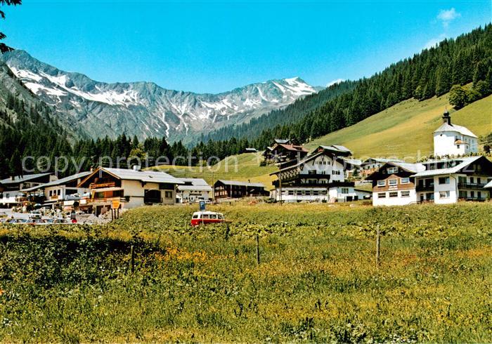 Baad-Mittelberg Kleinwalsertal AT mit Hochstarzl
