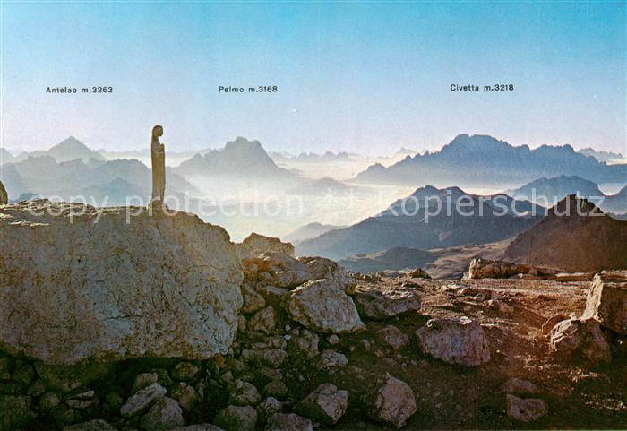 Cima Boe 3152m Dolomiti Dolomiten IT Panorama
