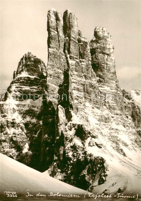 Dolomiten Dolomiti IT Vajolett Tuerme