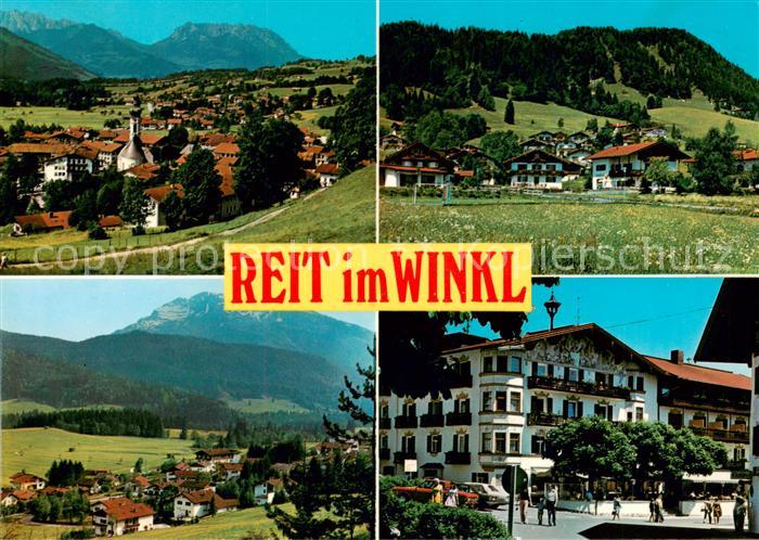 Reit Winkl Panorama Teilansichten Hotel