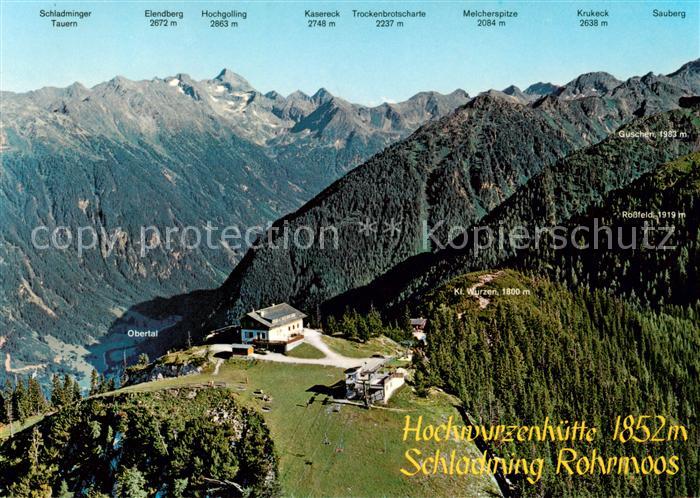 Schladminger-Tauern Dachstein Steiermark AT Hochwurzenhuette Schladming Rohrmoos