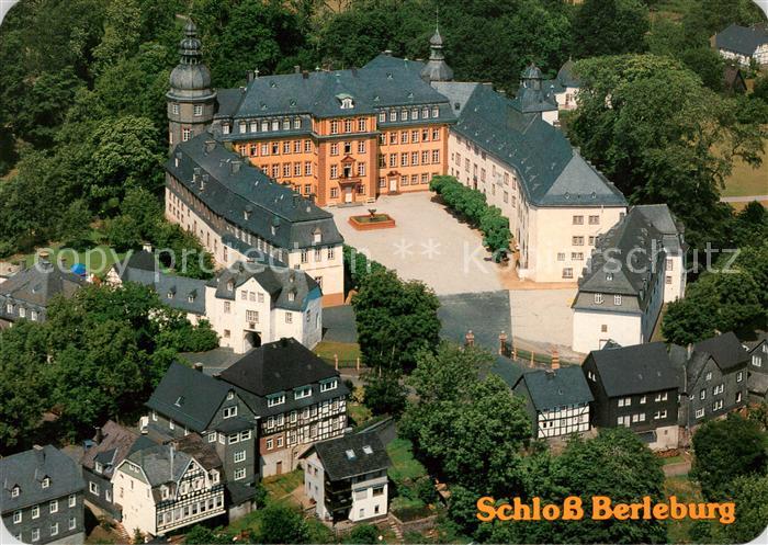 Bad Berleburg Schloss Berleburg Fliegeraufnahme