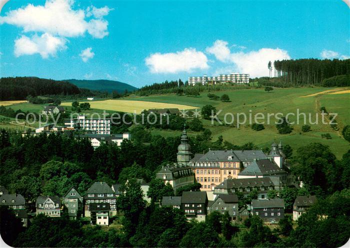 Bad Berleburg Schloss Berleburg Fliegeraufnahme