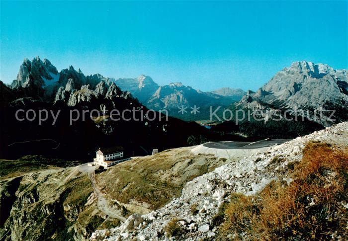 Dolomiti  Dolomiten IT Rifugio Auronzo Gruppe dei Cadini Monte Cristallo Monte S