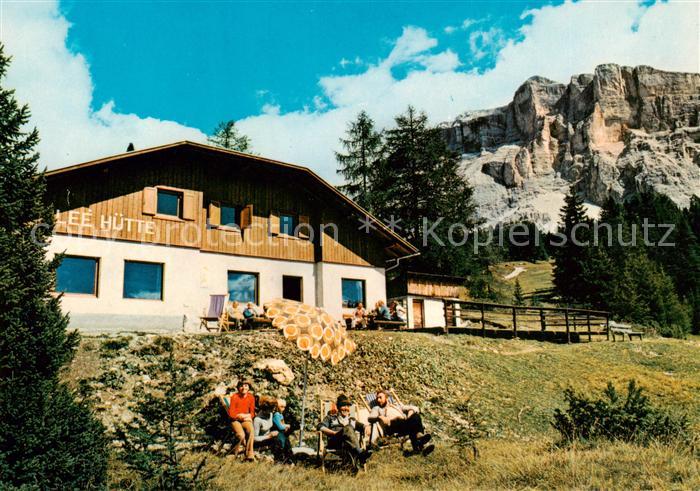Dolomiti  Dolomiten IT Rifugio Lee Huette Monte Croce Alta Badia