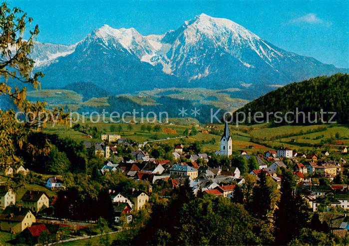 Windischgarsten AT mit Grossem und Kleinem Pyhrgas
