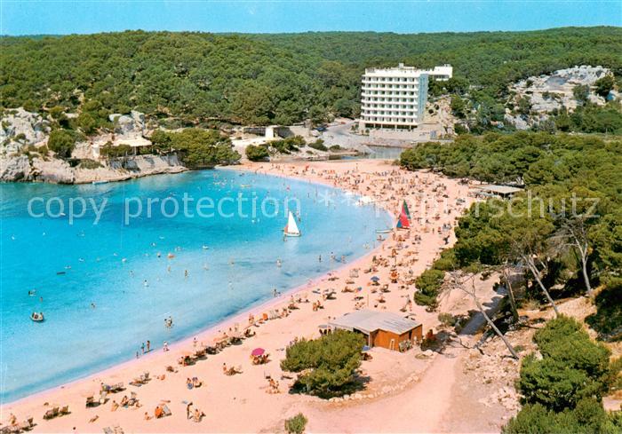 Menorca Islas Baleares ES Cala Galdana Fliegeraufnahme