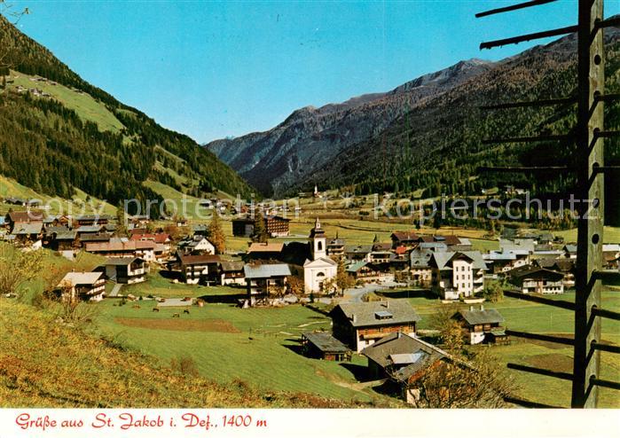 St Jakob Defereggen Tirol AT Panorama