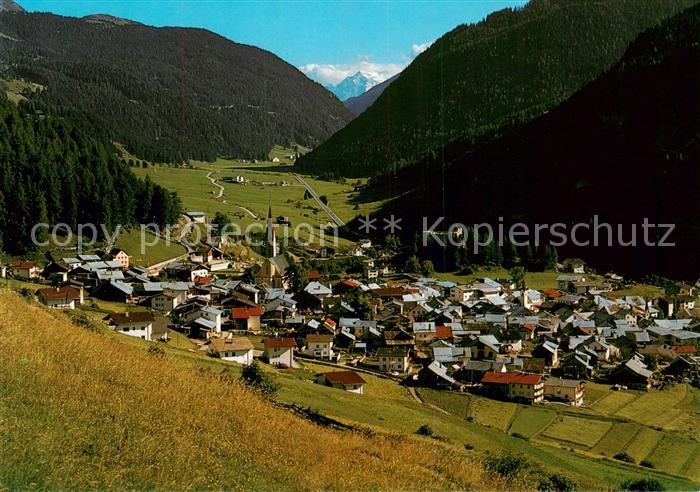 Nauders Tirol am Reschenpass mit Ortlerblick