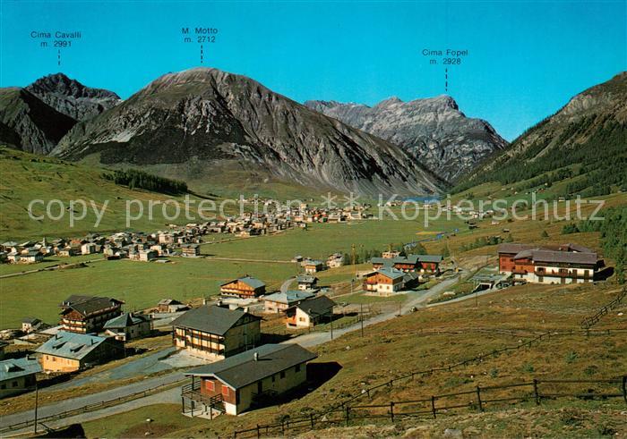 Livigno IT Scorcio panoramico dalla zona residenziale Teola