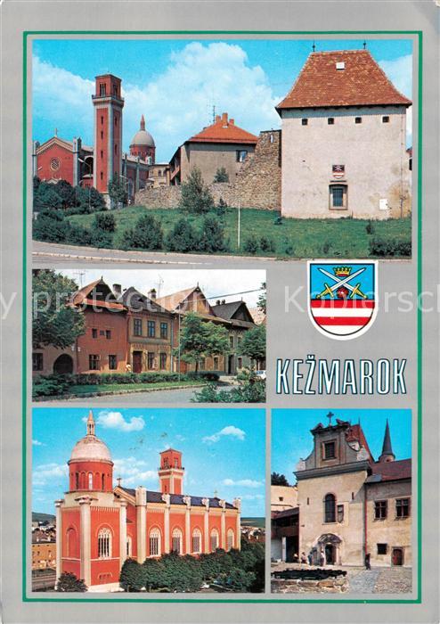 Kezmarok Kaesmark SK Motive Altstadt Kirche