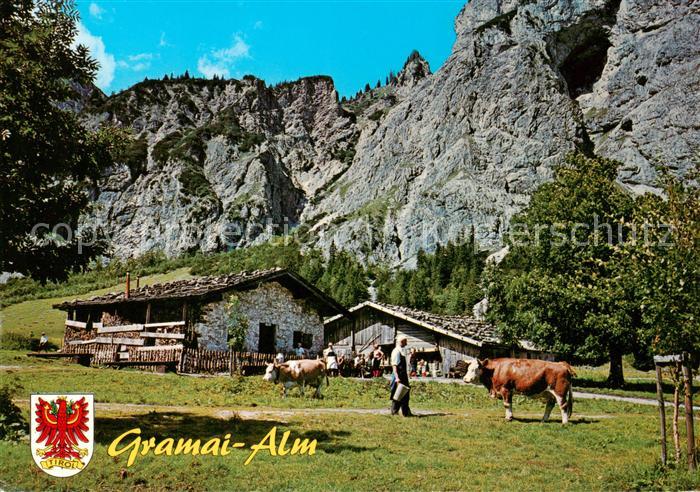 Pertisau Achensee Gramai-Alm Almvieh Karwendelgebirge